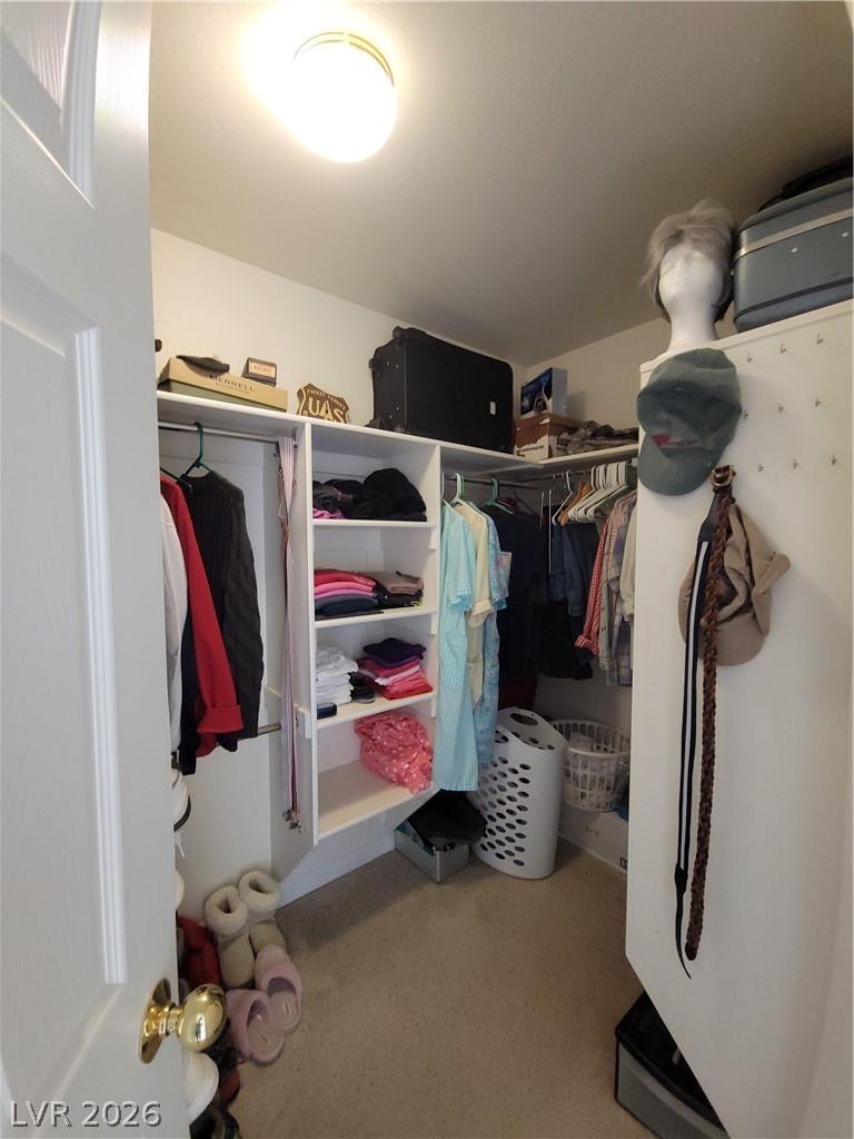 768 Weiser Ridge Street Overton, NV 89040 - Photo 14 of 37 View of primary bedroom walk in closet