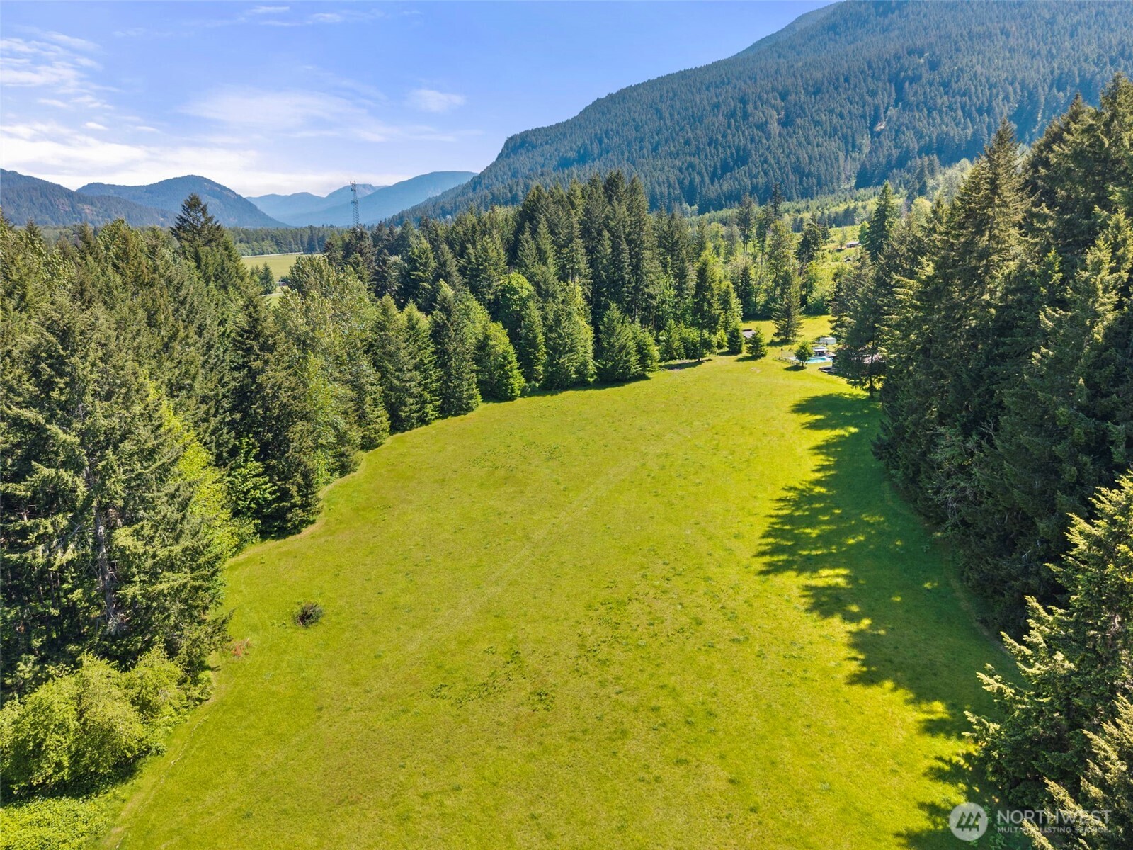 155 Bonell Road Randle, WA 98377 - Photo 16 of 38 a view of a lake with a mountain in the background