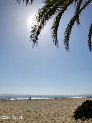a view of beach and ocean