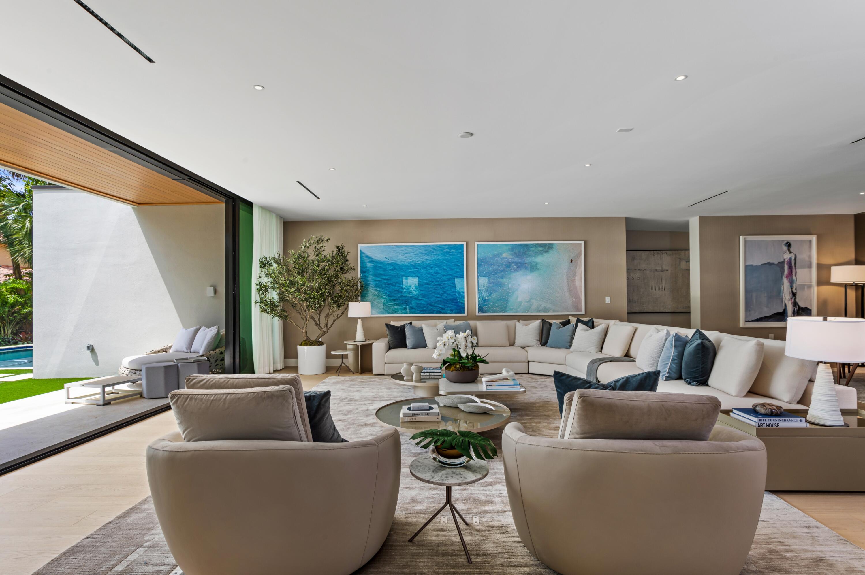 754 Oleander Street Boca Raton, FL 33486 - Photo 6 of 41 a living room with furniture and a large window