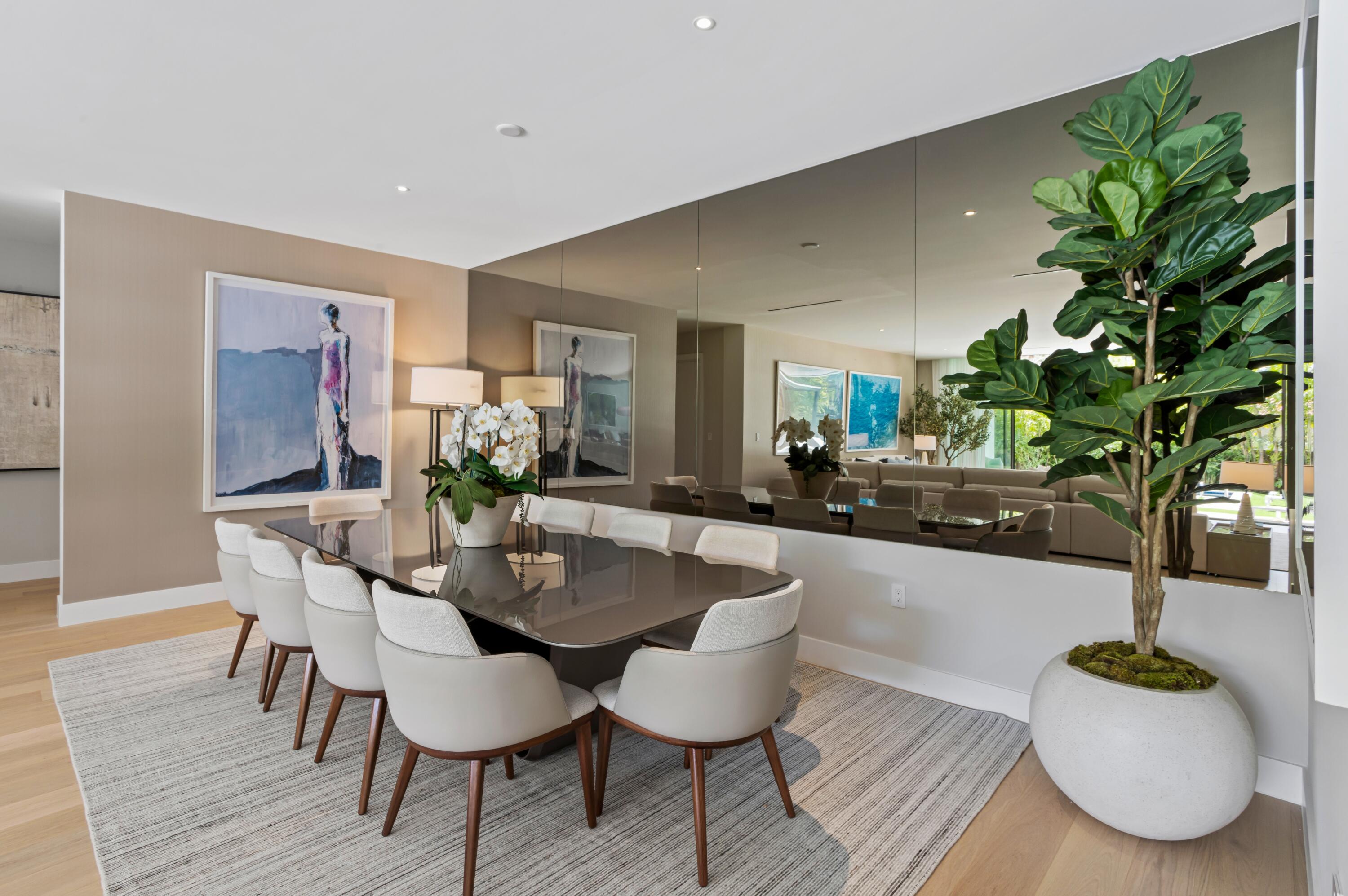 754 Oleander Street Boca Raton, FL 33486 - Photo 8 of 41 a dining room with furniture and wooden floor