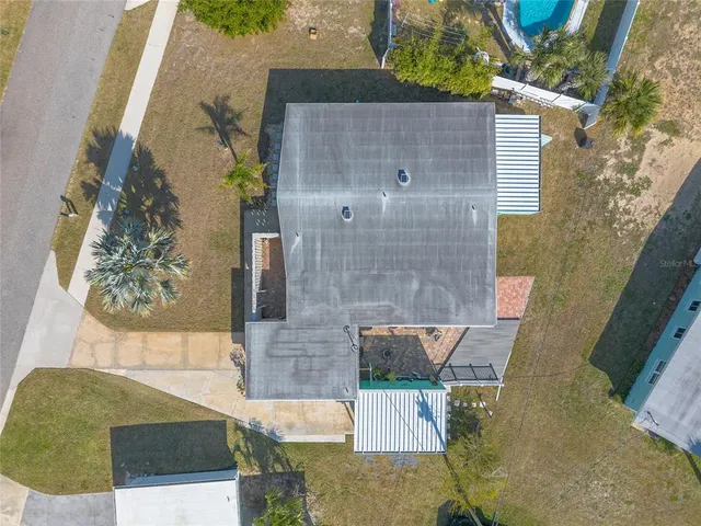 a view of a city with an ocean