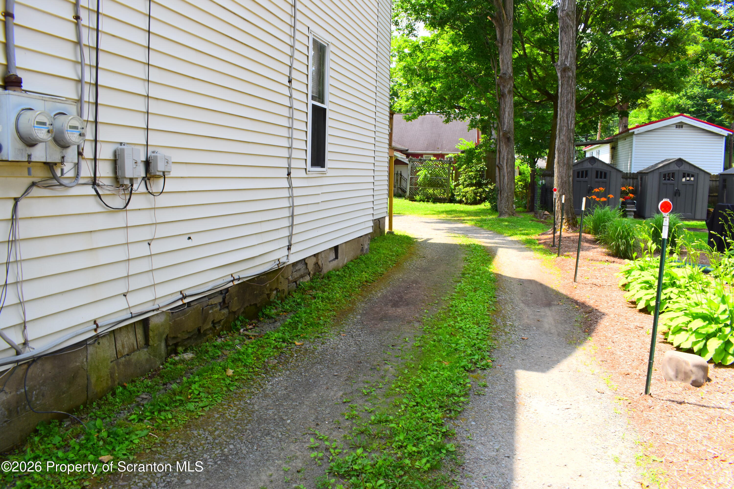 341 Main Street Great Bend, PA 18821 - Photo 24 of 25 Driveway to rear parking