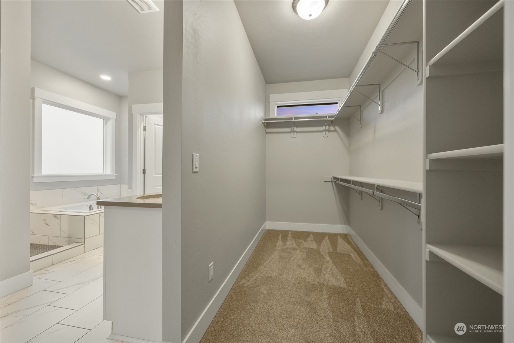 5307 South Kent Street Kennewick, WA 99337 - Photo 17 of 40 a view of storage and utility room with a window