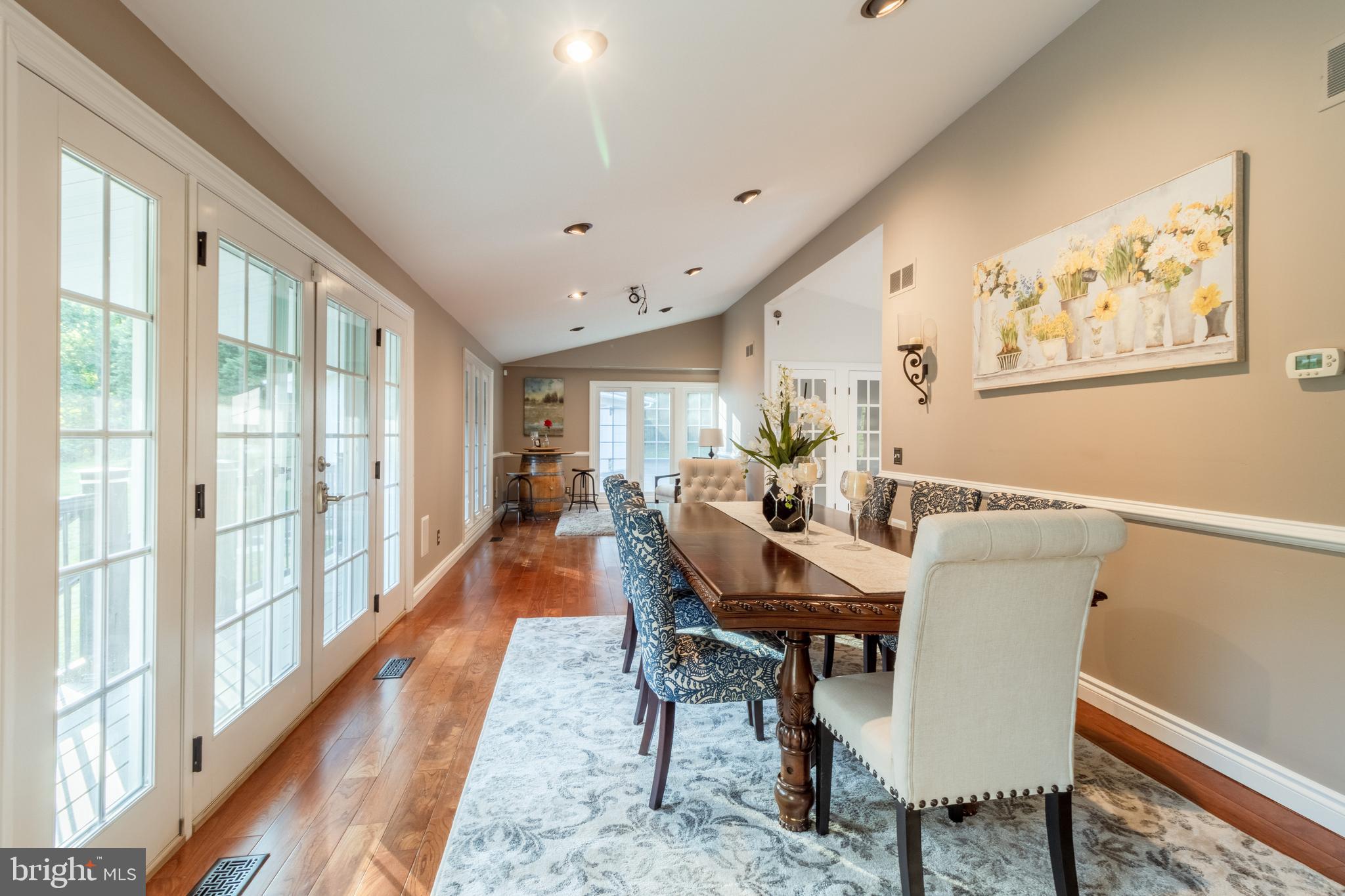 5402 Kennett Pike Wilmington, DE 19807 - Photo 19 of 81 a dining room with furniture and wooden floor