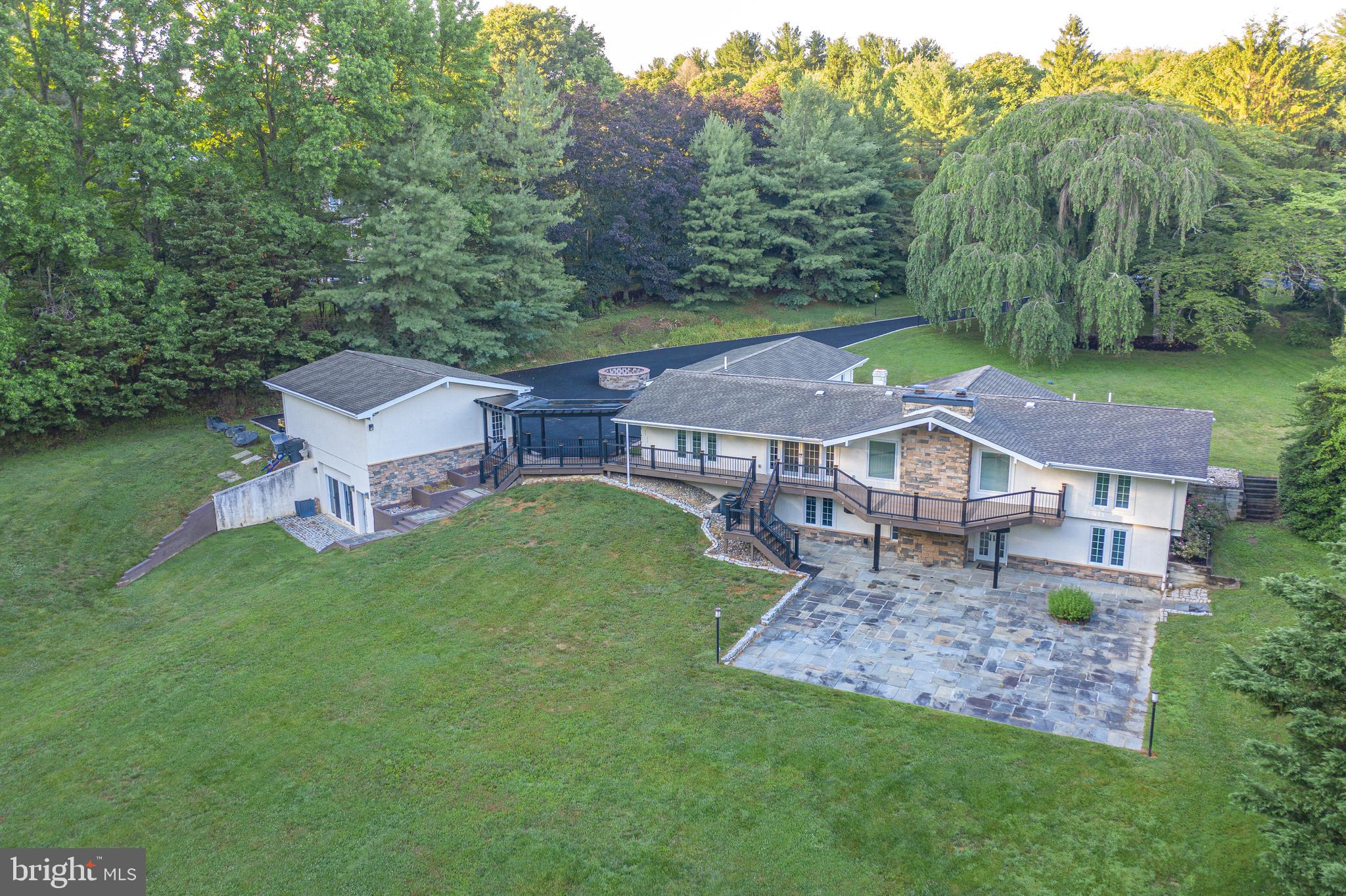 5402 Kennett Pike Wilmington, DE 19807 - Photo 74 of 81 an aerial view of a house with a big yard