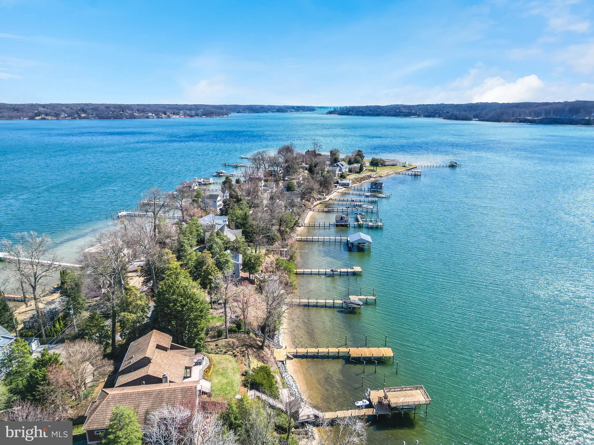 245 Long Point Road Crownsville, MD 21032 - Photo 3 of 53 a view of a water with an ocean view