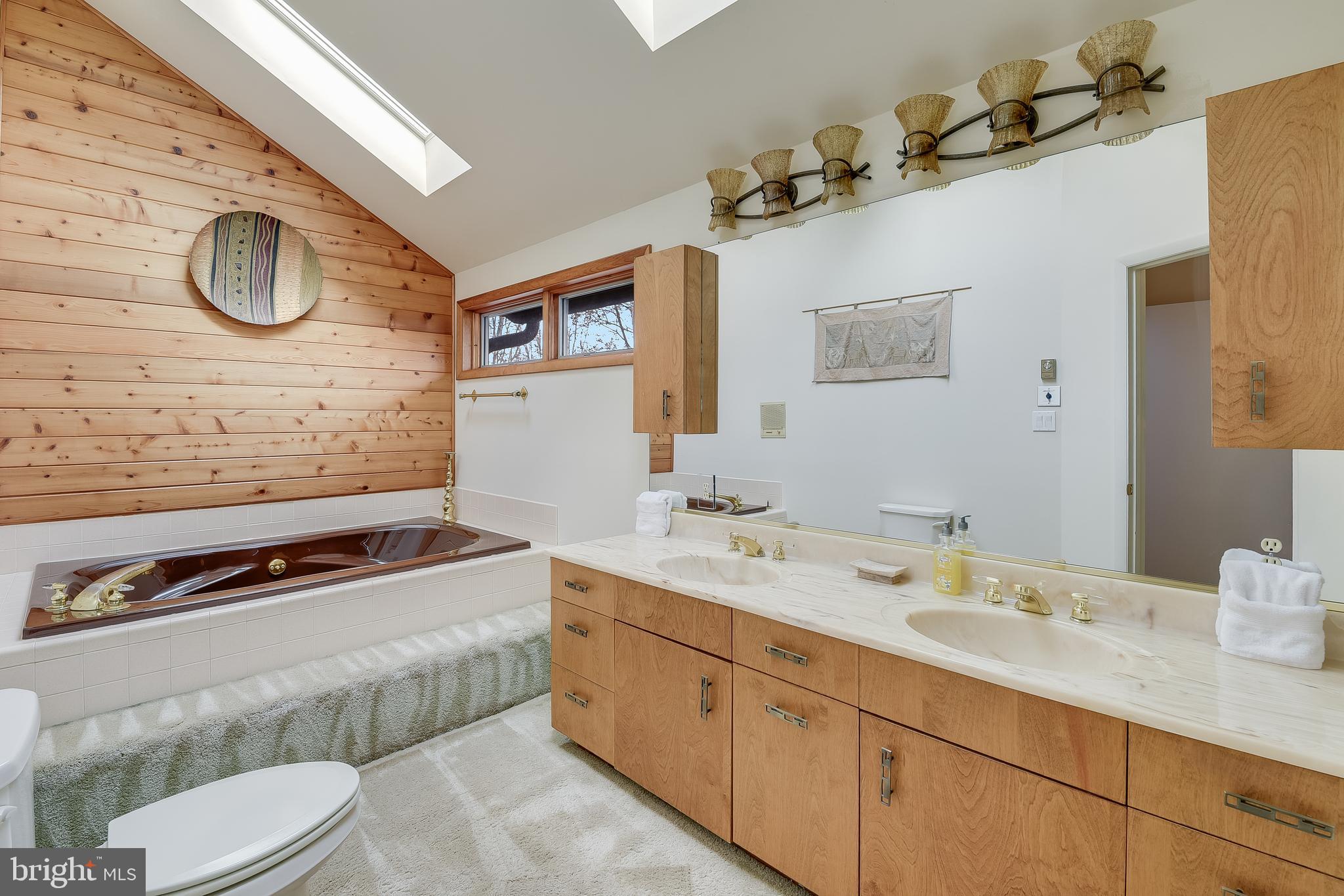 245 Long Point Road Crownsville, MD 21032 - Photo 31 of 53 a spacious bathroom with a double vanity sink mirror and toilet