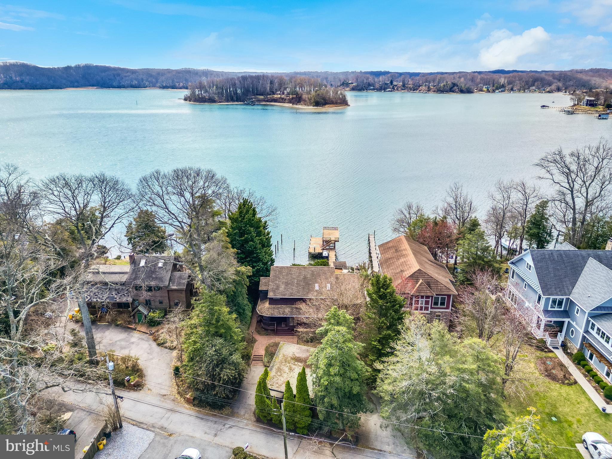245 Long Point Road Crownsville, MD 21032 - Photo 5 of 53 an aerial view of a city with lawn chairs