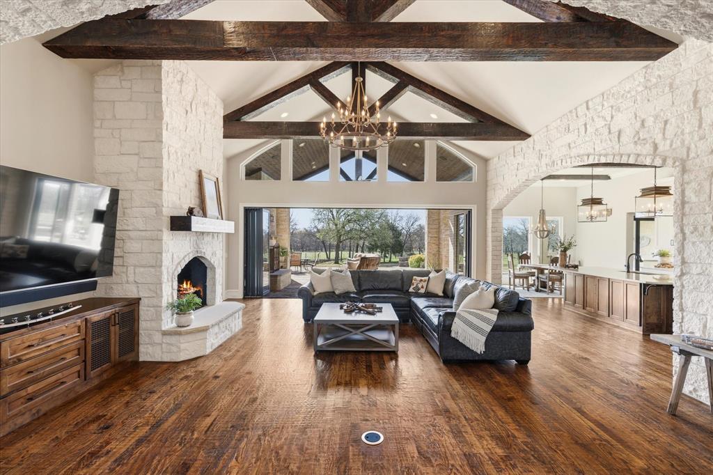 8301 Stephens Ranch Road Pilot Point, TX 76258 - Photo 7 of 40 open concept living area