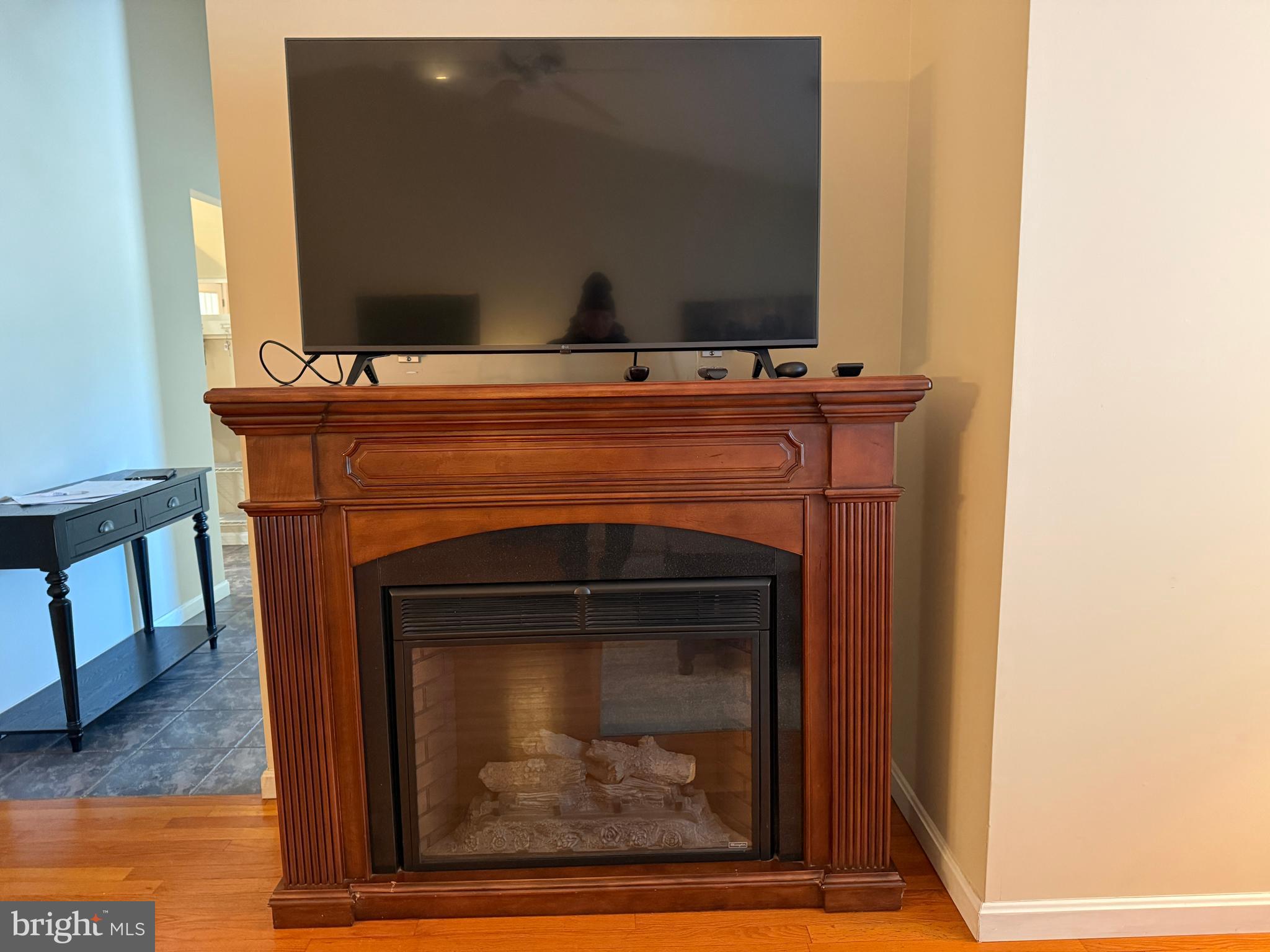 32651 East Riga Drive Ocean View, DE 19970 - Photo 33 of 36 TV stays with fireplace
