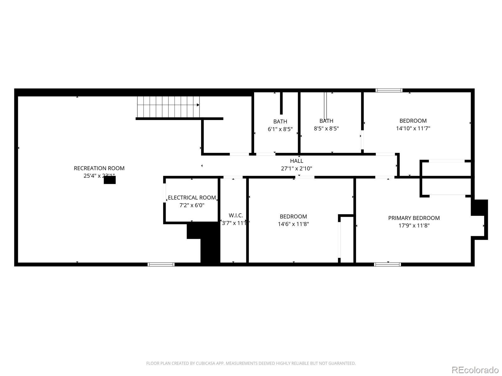 610 6th Street Bennett, CO 80102 - Photo 21 of 34 a picture of a floor plan