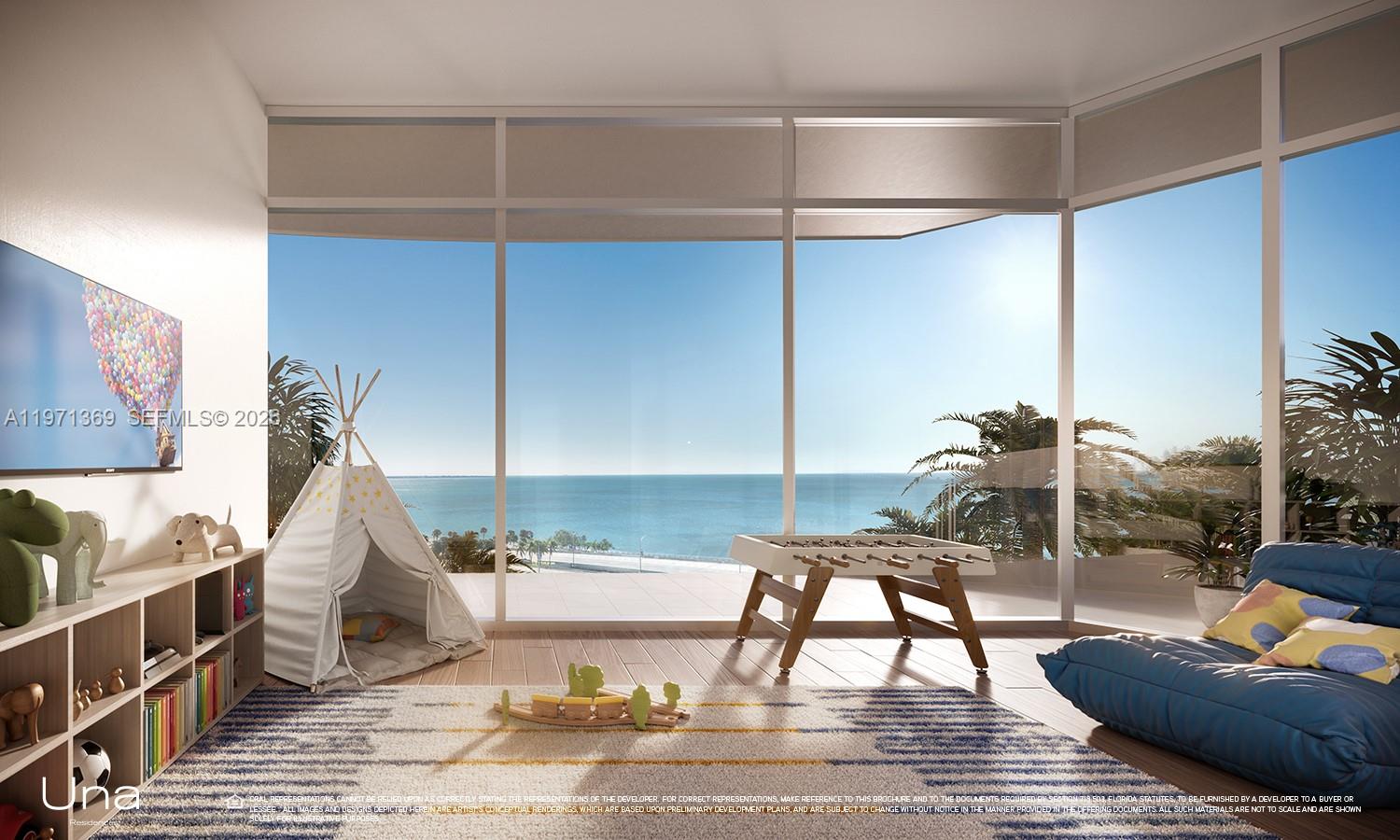 175 Southeast 25th Road, Unit 2802 Miami, FL 33129 - Photo 19 of 23 a living room with furniture and a wooden floor