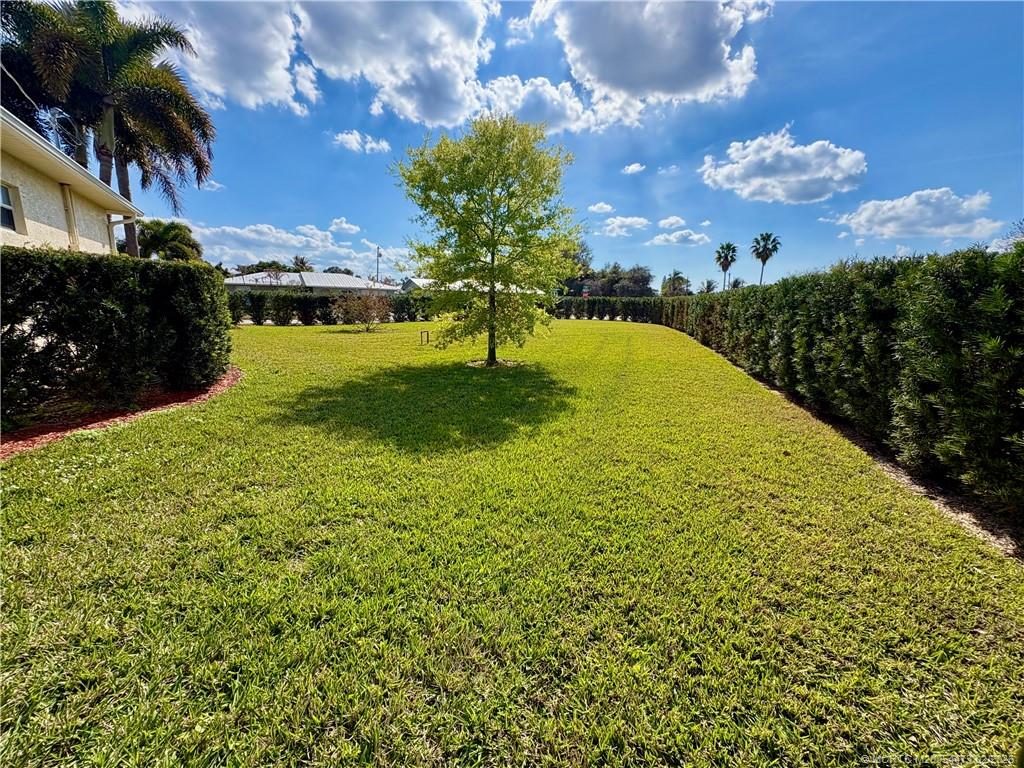 947 Northwest 13th Street Stuart, FL 34994 - Photo 19 of 23 a view of a garden with a tree