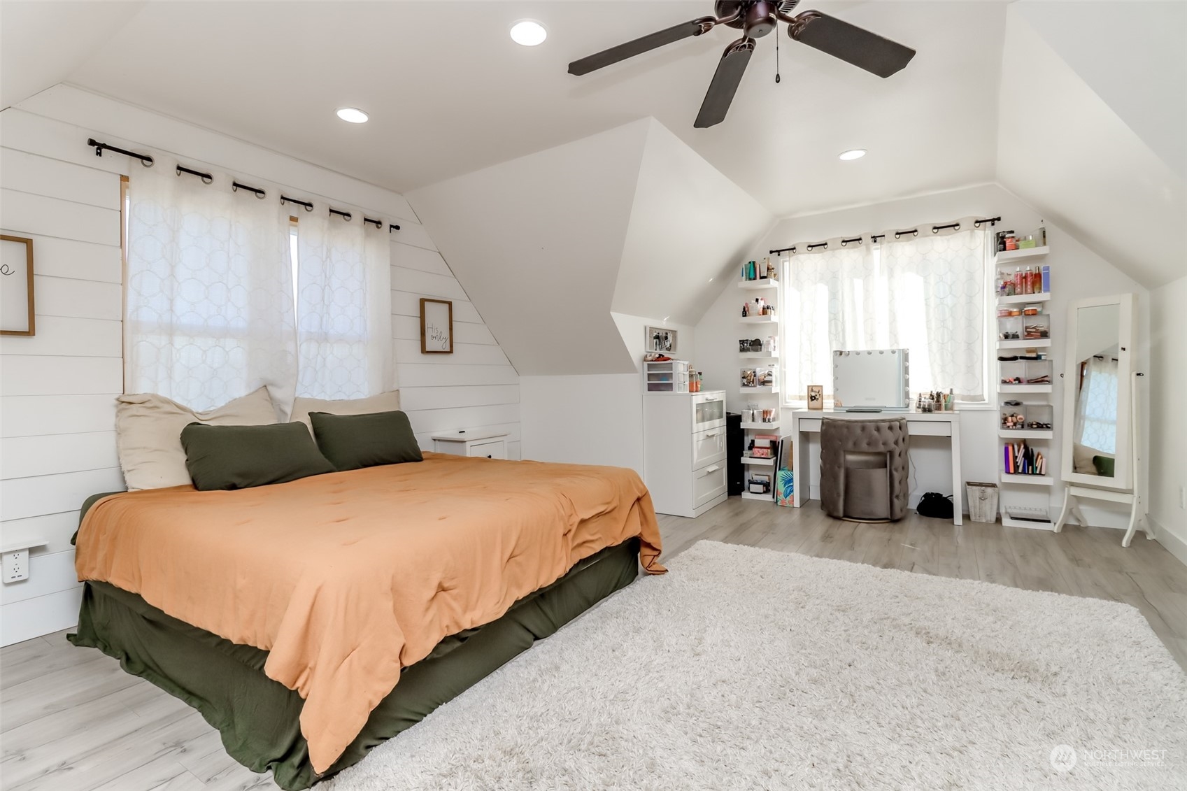 1355 McHugh Avenue Enumclaw, WA 98022 - Photo 25 of 35 a bedroom with bed and a large walk in closet