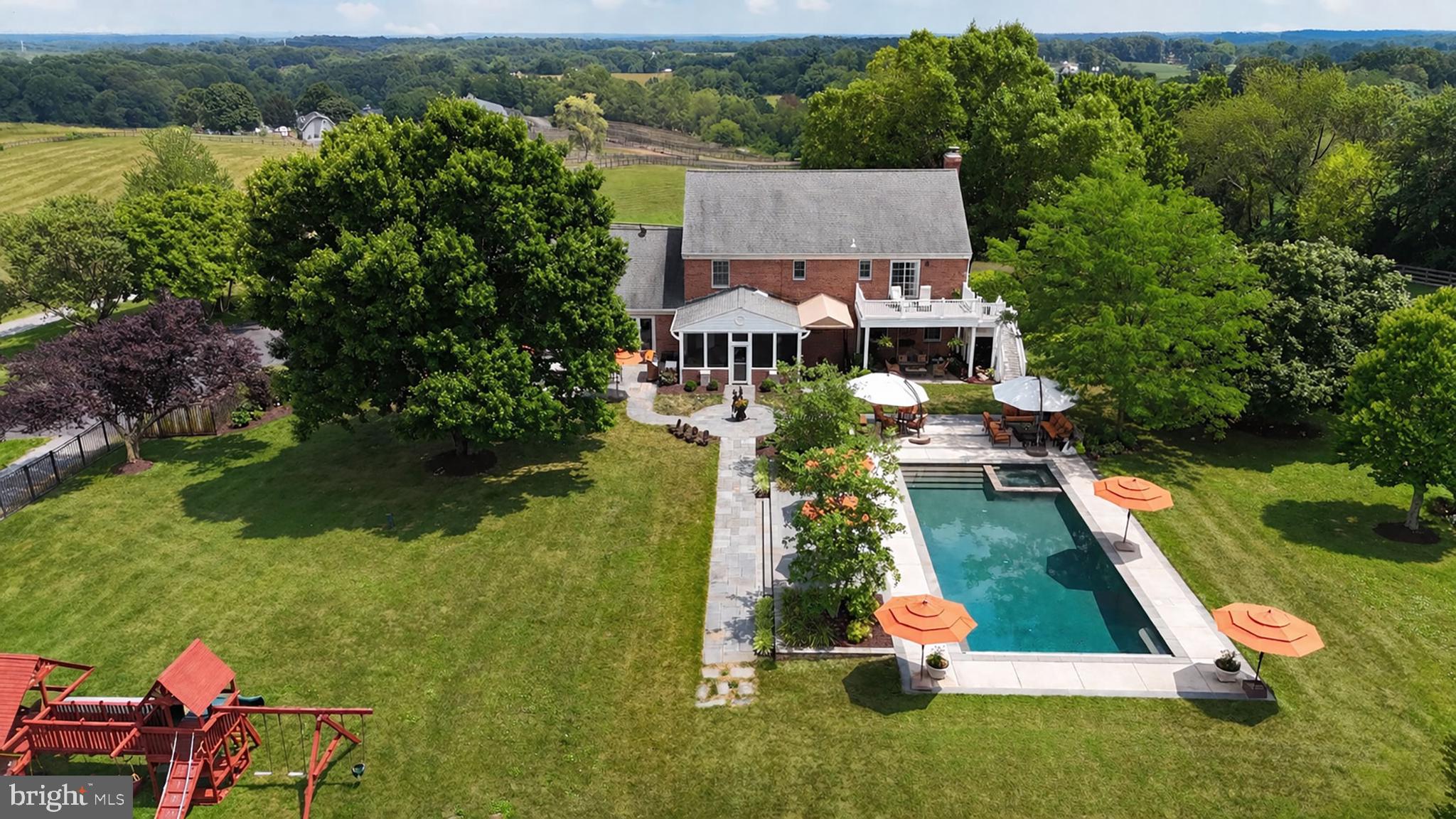 26100 Mullinix Mill Road Mount Airy, MD 21771 - Photo 3 of 99 Charming home with serene pool oasis.