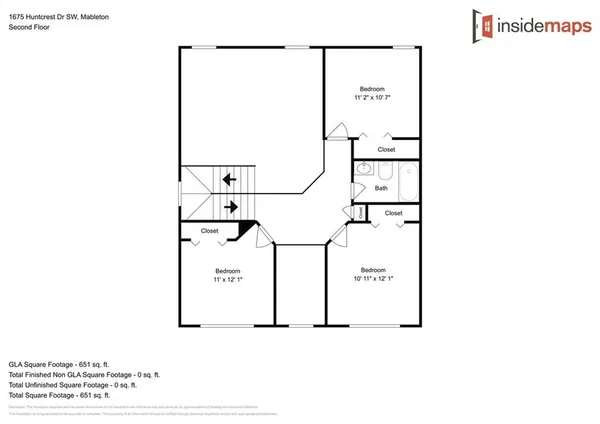 $2,400 | 1675 Huntcrest Park Southwest, Mableton, GA 30126
