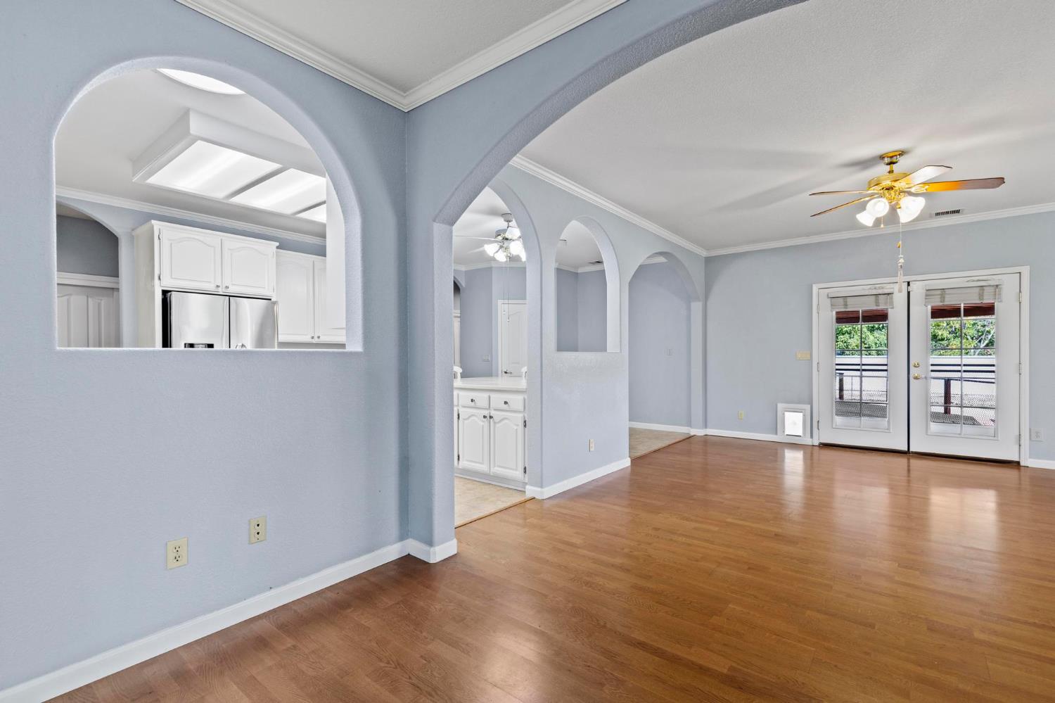 10963 Metteer Road Live Oak, CA 95953 - Photo 36 of 73 wooden floor in an empty room with a window