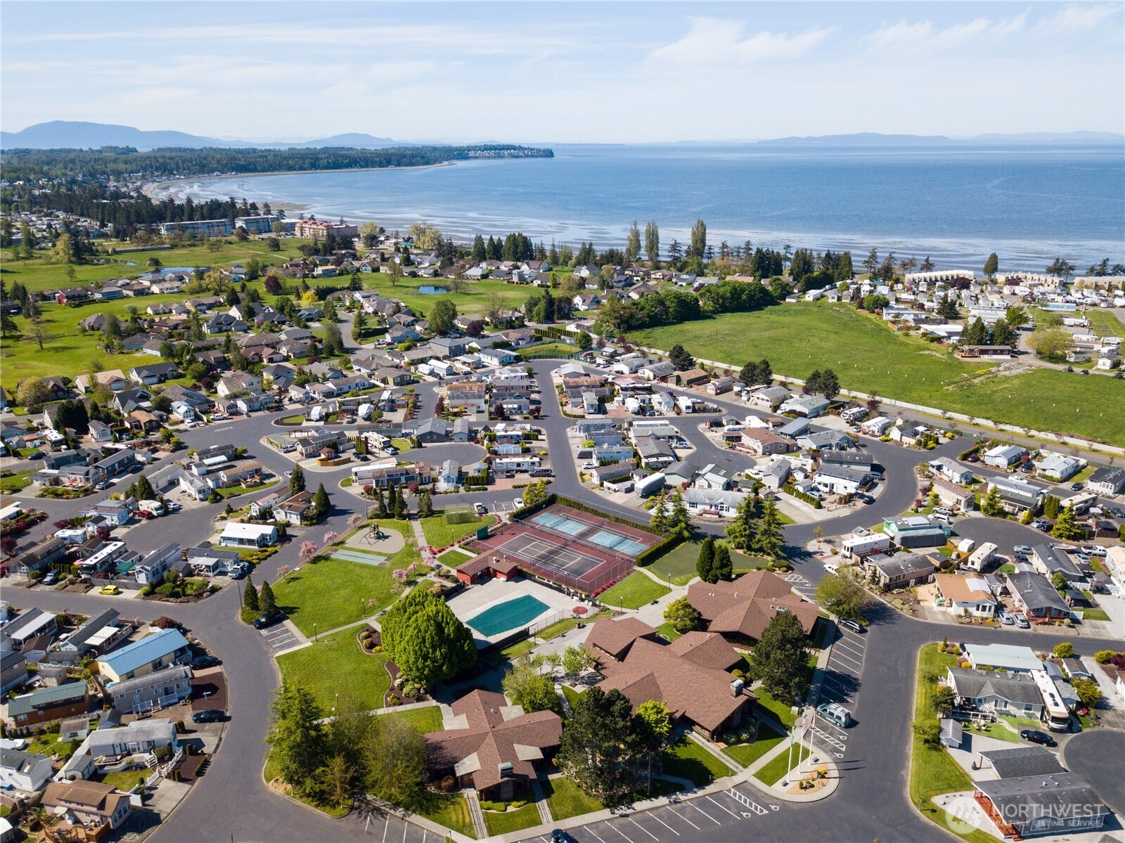 4751 Birch Bay Lynden Road, Unit 129 Blaine, WA 98230 - Photo 29 of 34 an aerial view of multiple house