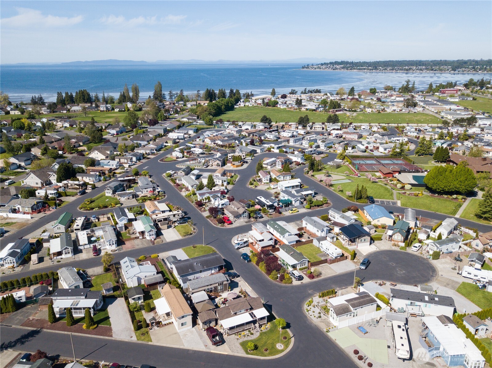 4751 Birch Bay Lynden Road, Unit 129 Blaine, WA 98230 - Photo 30 of 34 an aerial view of a city