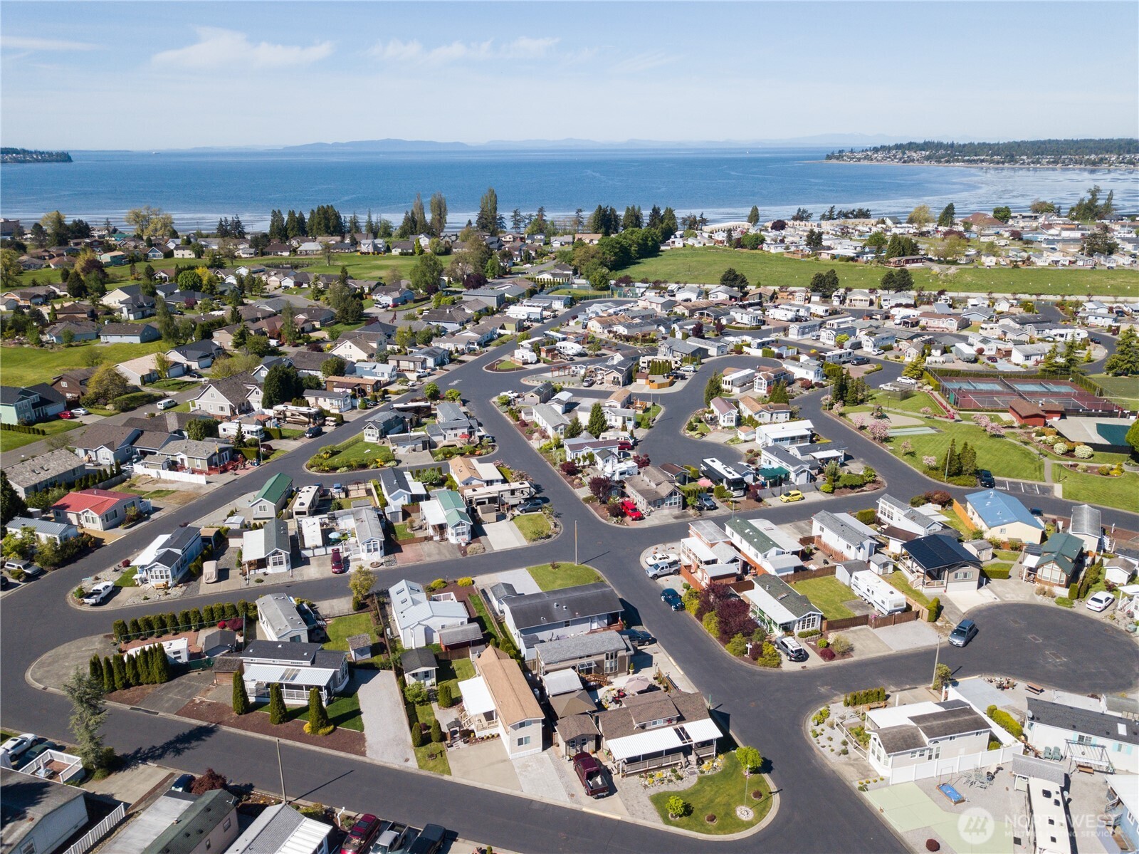 4751 Birch Bay Lynden Road, Unit 129 Blaine, WA 98230 - Photo 31 of 34 an aerial view of multiple house