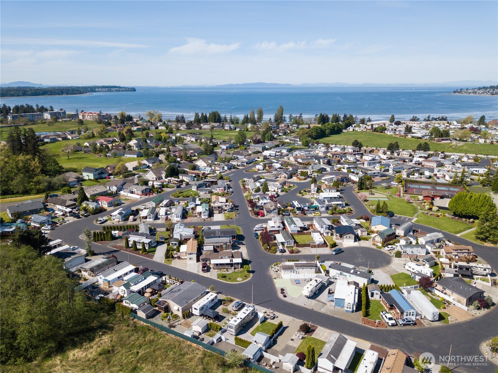 4751 Birch Bay Lynden Road, Unit 129 Blaine, WA 98230 - Photo 34 of 34 an aerial view of a city