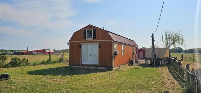 a view of lake with green space