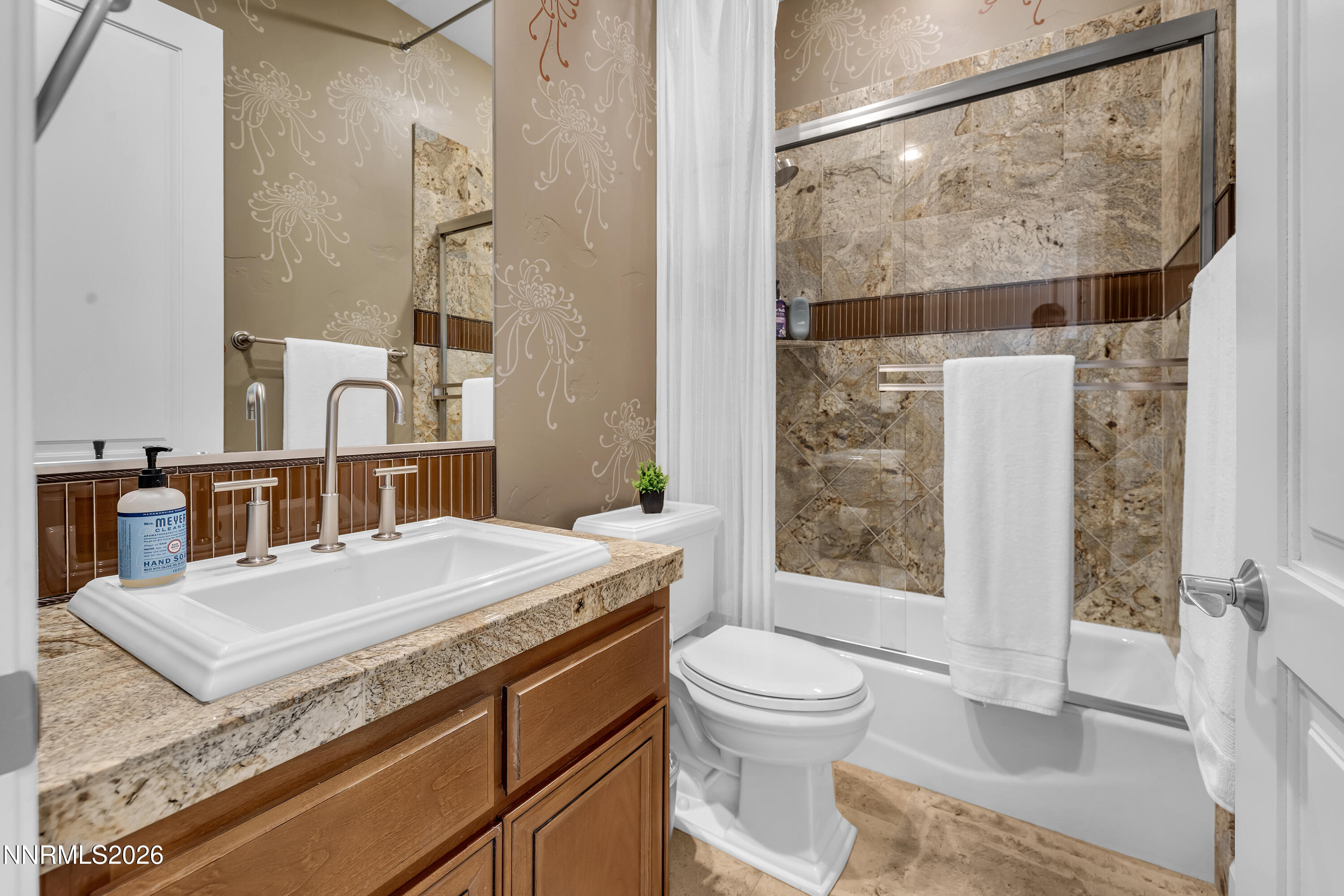 1898 Laurel Ridge Drive Reno, NV 89523 - Photo 48 of 87 a bathroom with a sink a toilet and shower