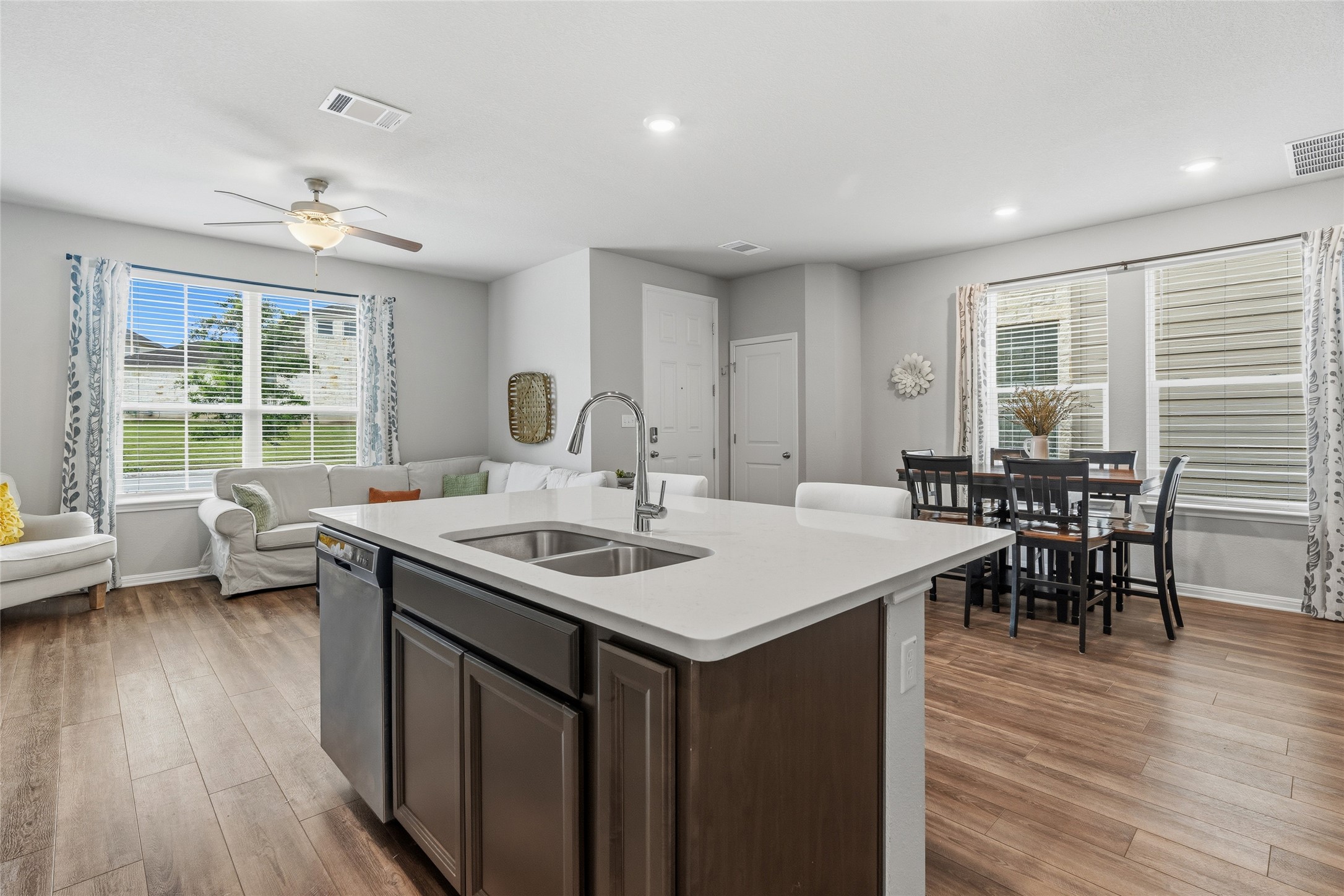 145 Beach Mountain Road Dripping Springs, TX 78620 - Photo 6 of 40 The island invites casual meals and conversation.