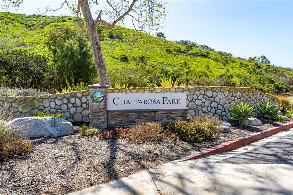19 Springbrook Road Laguna Niguel, CA 92677 - Photo 39 of 50 a sign on the side of the road