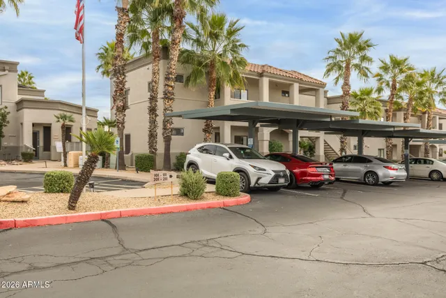 a cars parked in front of a building