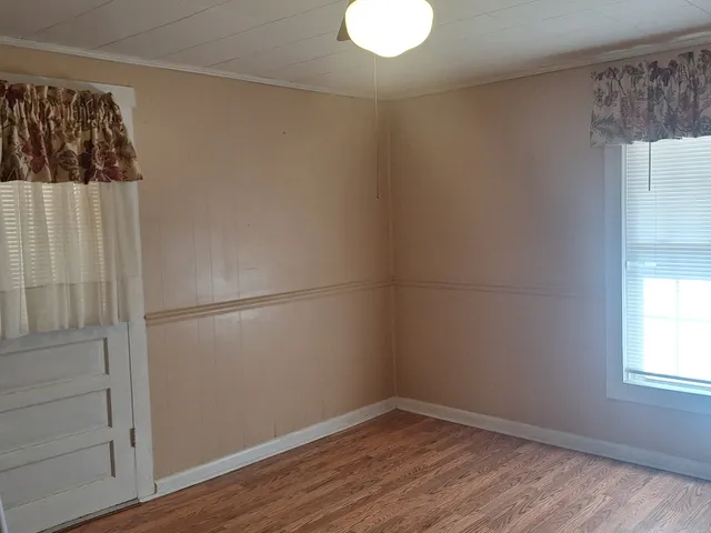 a view of outdoor space and trees