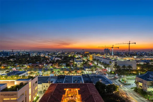 a view of a city and a lake view