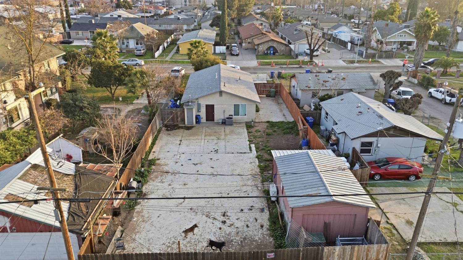 243 Angelus Street Turlock, CA 95380 - Photo 23 of 26 an aerial view of residential houses with outdoor space