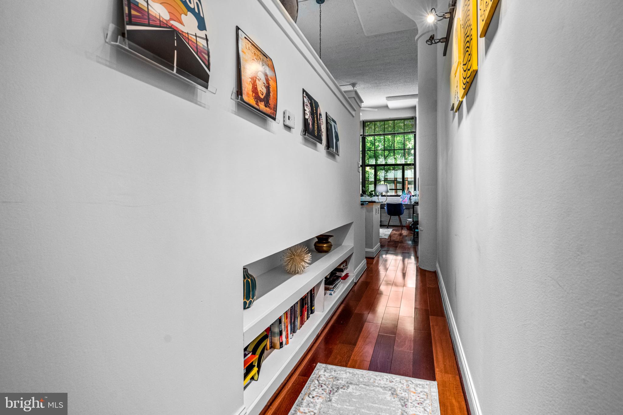 2429-41 Locust Street, Unit 219 Philadelphia, PA 19103 - Photo 8 of 28 a view of an entryway with wooden floor
