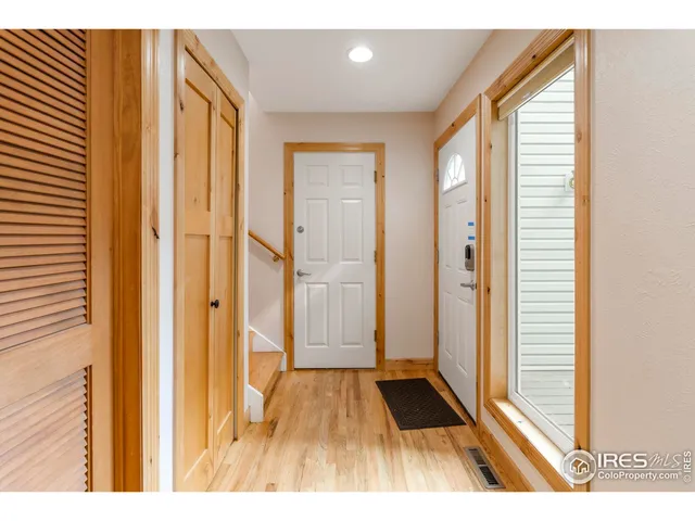 a picture of view of wooden floor