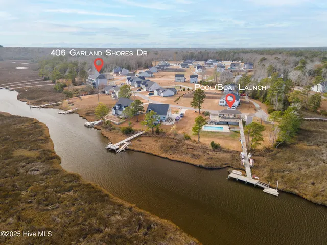 $360,000 | 406 Garland Shores Drive, Hubert, NC 28539