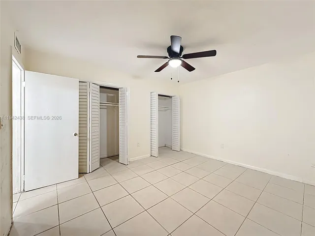 a view of empty room