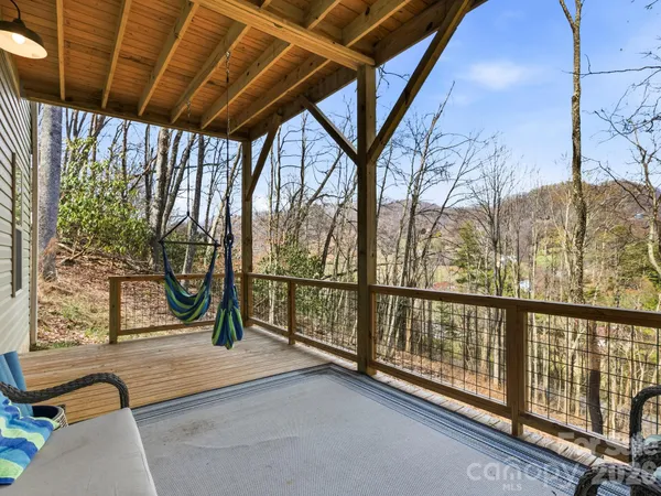 a view of outdoor space with seating