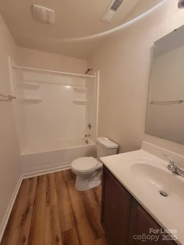 wooden floor in a room