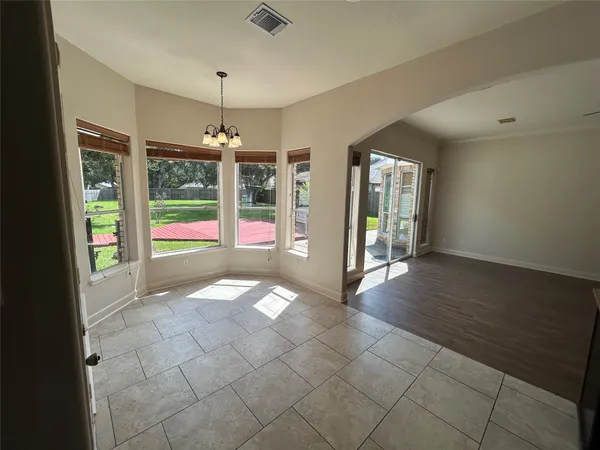 a view of backyard from window