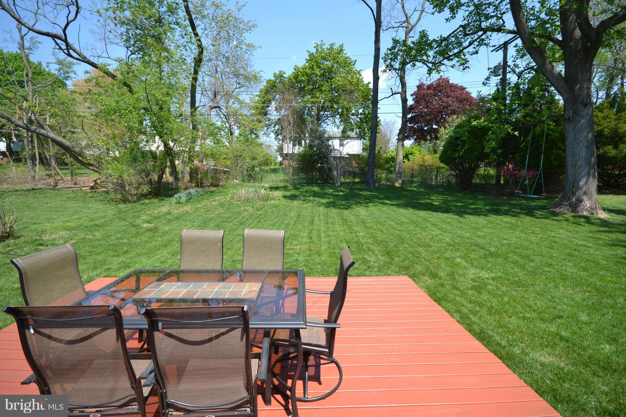 3108 Hatton Road Pikesville, MD 21208 - Photo 3 of 23 Rear Wood Deck