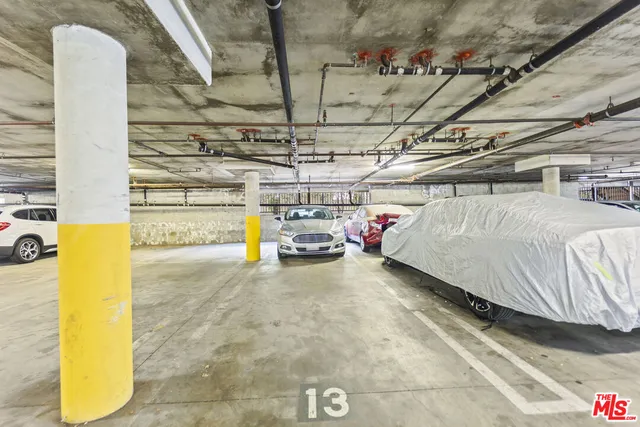 a view of a street with a building