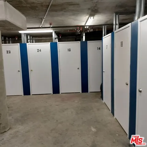 a view of car garage