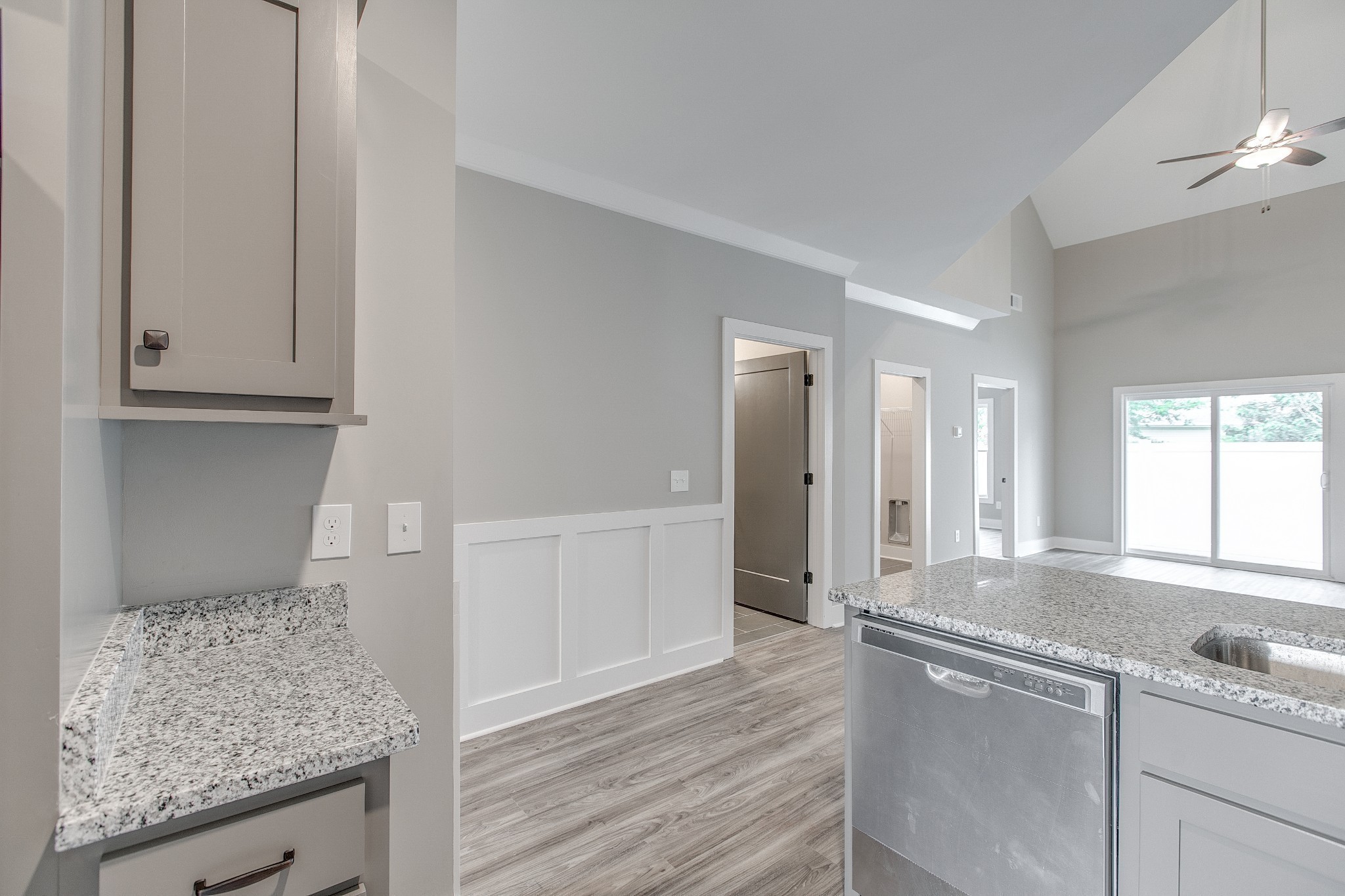 524 Haviture Way Murfreesboro, TN 37129 - Photo 12 of 50 a kitchen with granite countertop a sink and cabinets