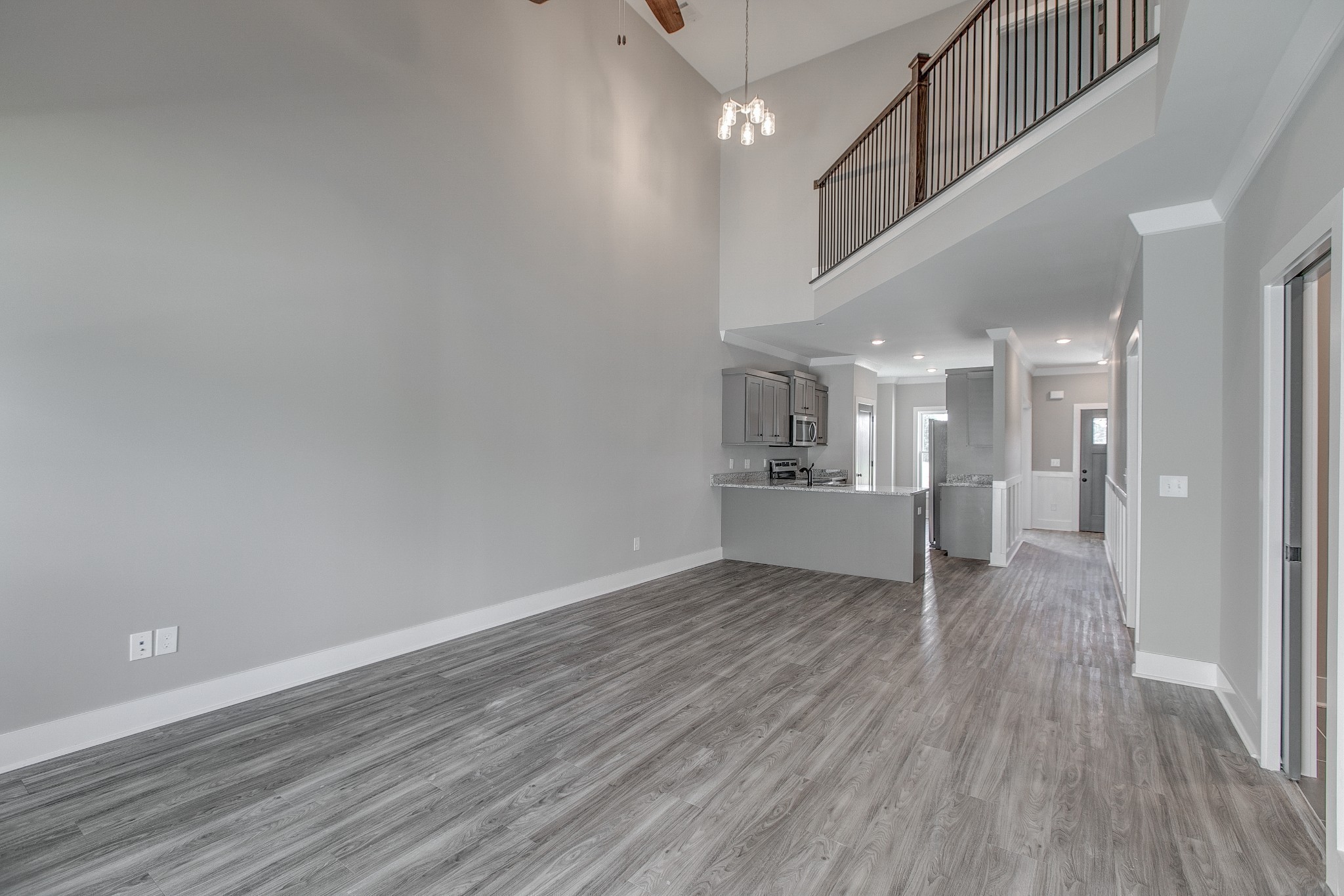524 Haviture Way Murfreesboro, TN 37129 - Photo 14 of 50 a view of a hallway with wooden floor