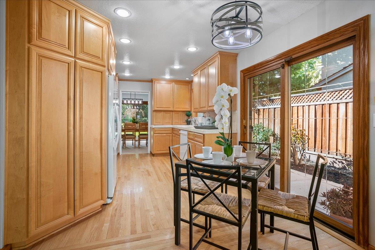 1816 Dry Creek Road San Jose, CA 95124 - Photo 13 of 37 a view of a dining room with furniture window and outside view