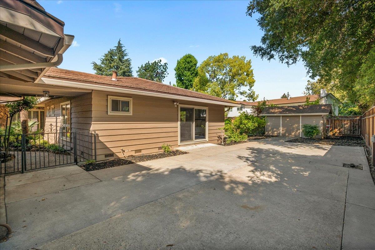 1816 Dry Creek Road San Jose, CA 95124 - Photo 29 of 37 a view of a house with a backyard