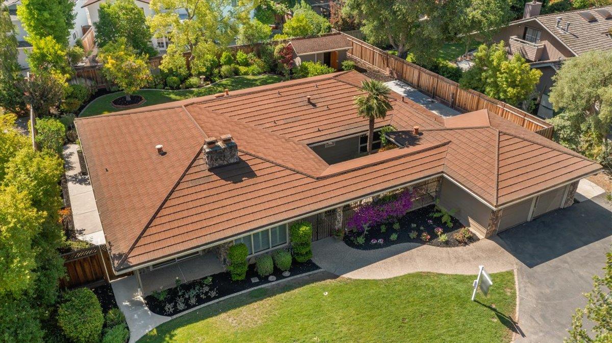 1816 Dry Creek Road San Jose, CA 95124 - Photo 31 of 37 a view of a house with a yard