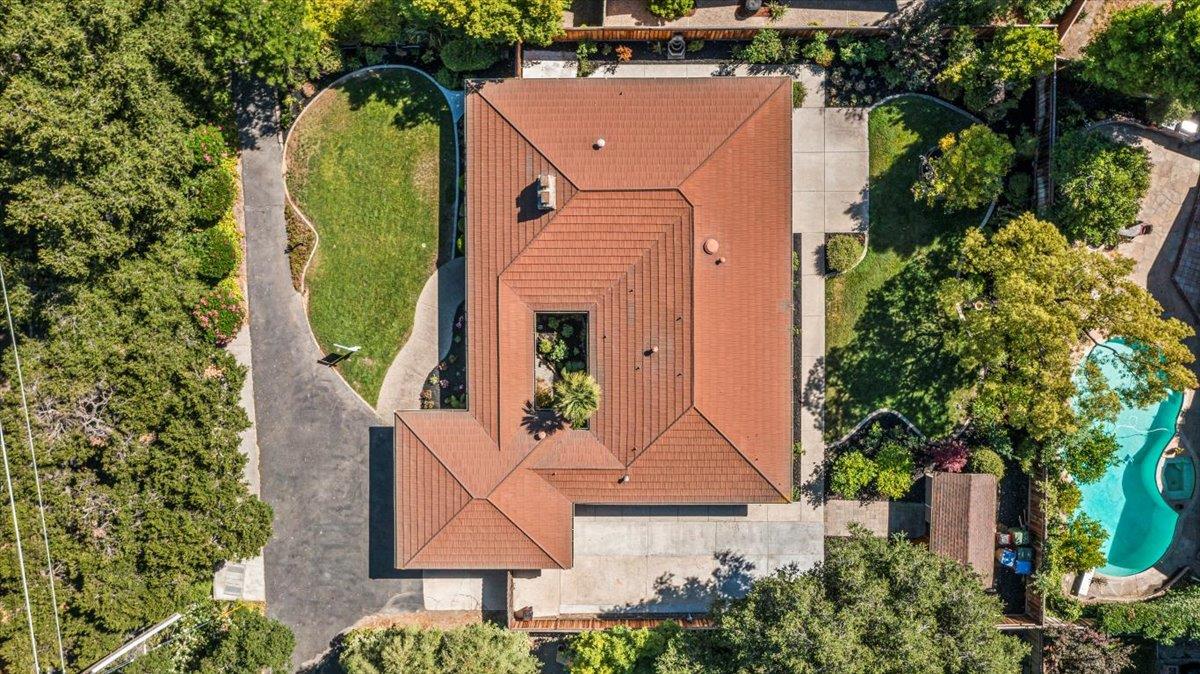 1816 Dry Creek Road San Jose, CA 95124 - Photo 35 of 37 an aerial view of a house
